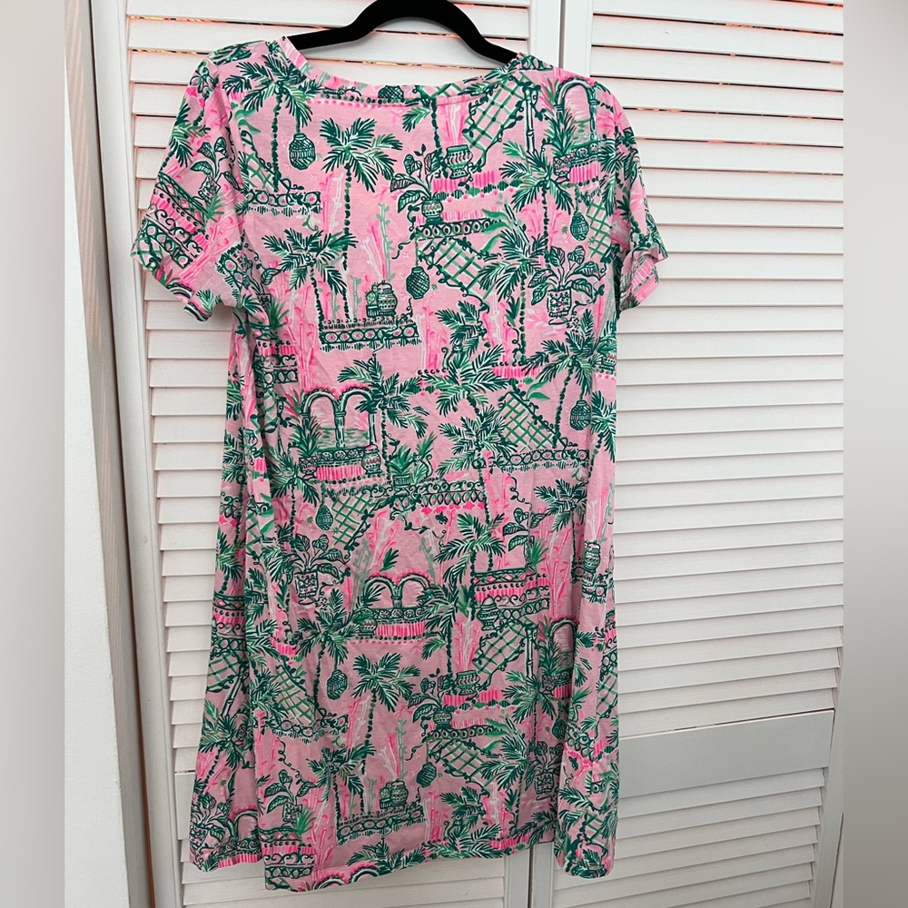 EUC Lilly Pulitzer Cody dress - “Mandevilla Baby Always Worth It”